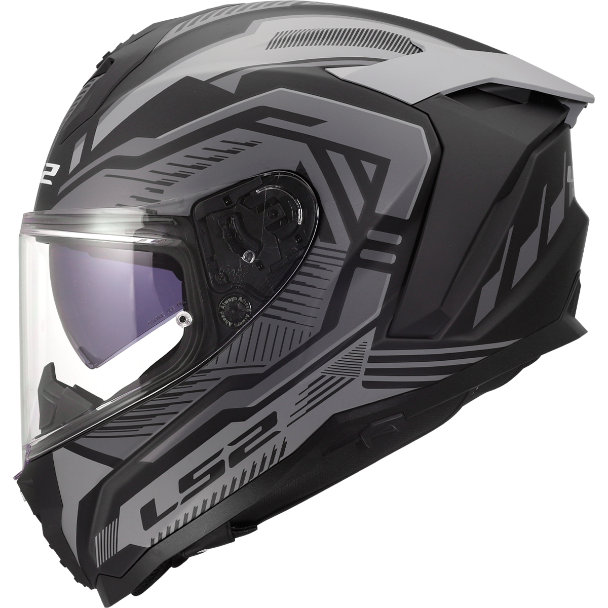 LS2 FF817 Challenger II Dravix Grå