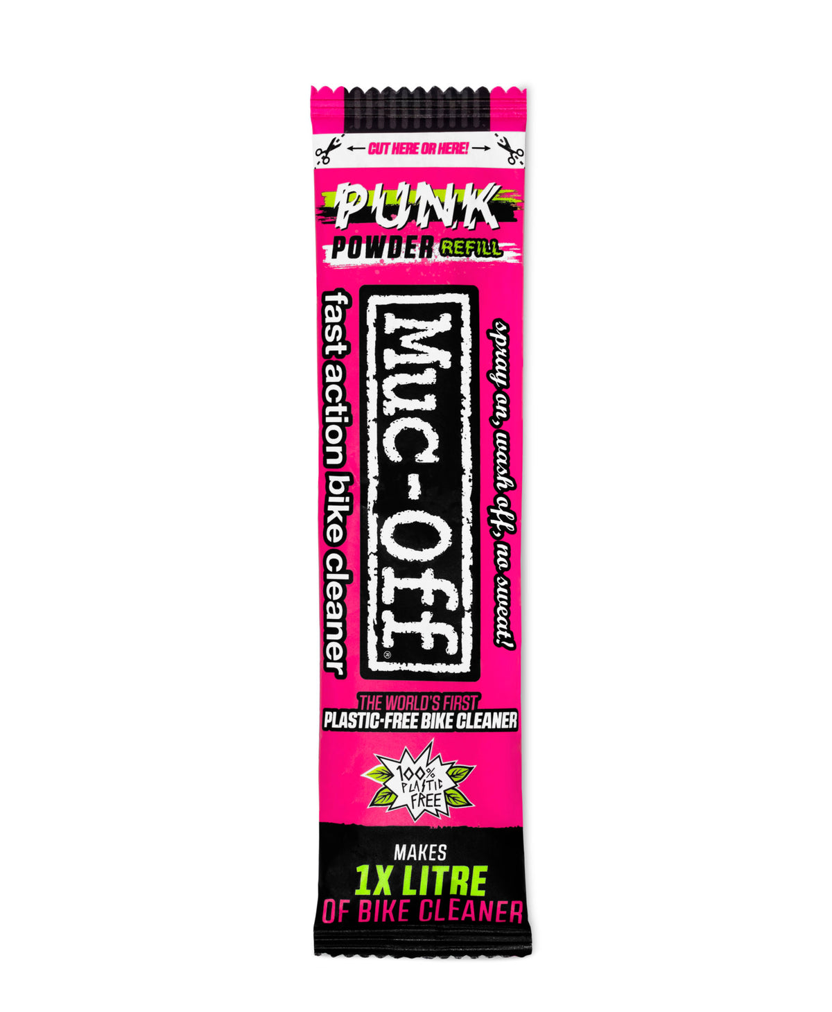 Muc Off Punk Powder MC Vaskepulver 4 x 30 g - 4 Liter