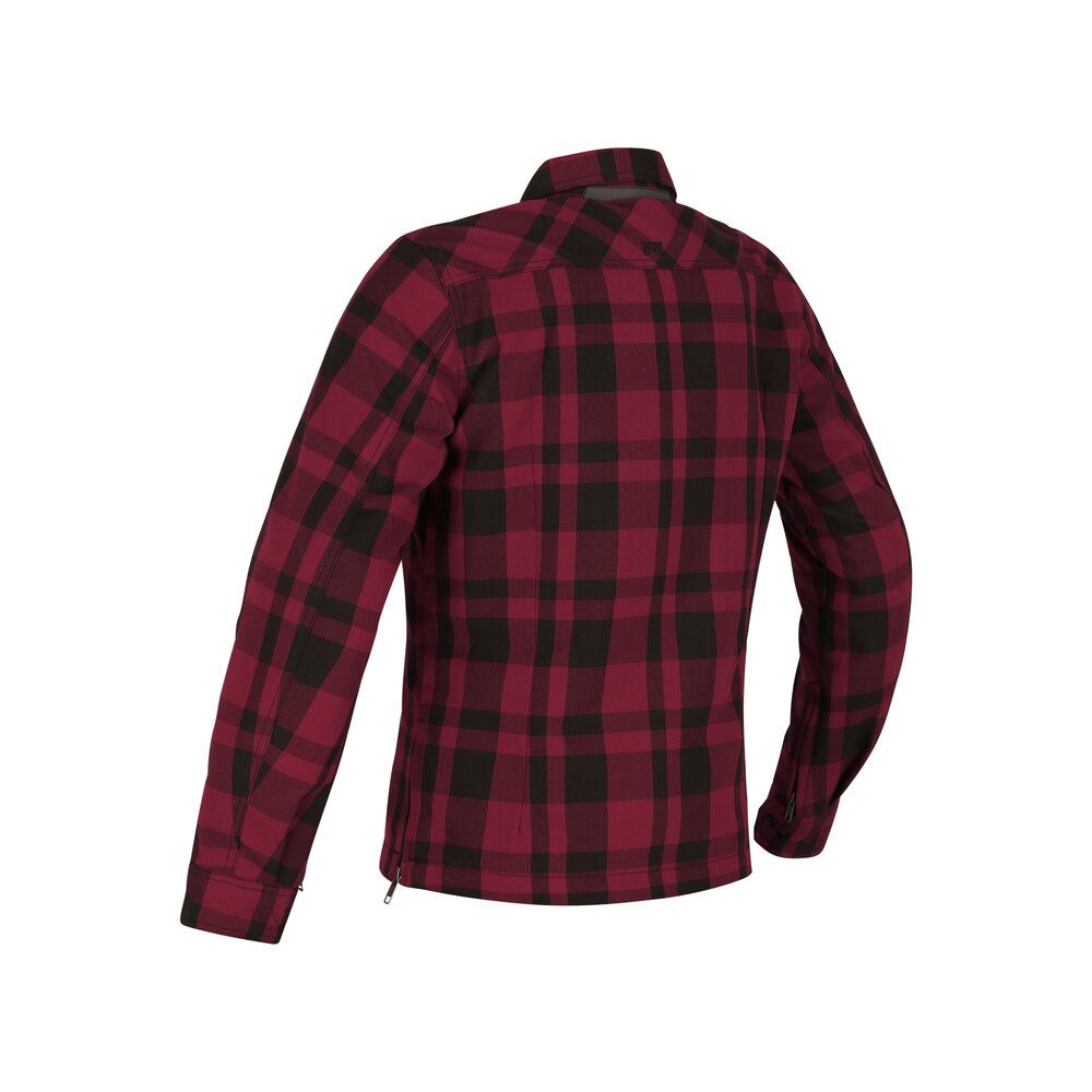 Richa Forest Dame MC-skjorte – Blå/Burgundy Richa