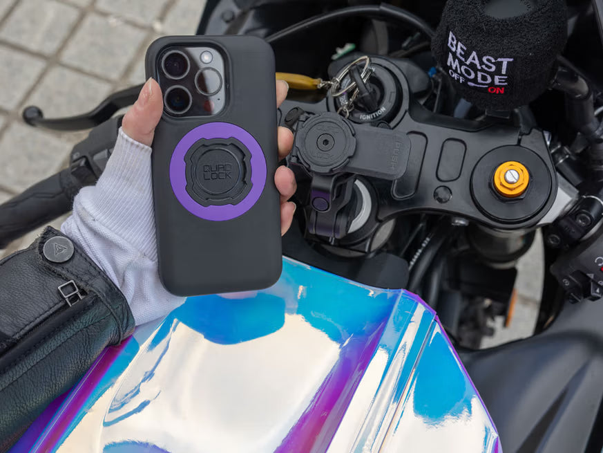 Quad Lock Motorcykel Kronrørs Montering PRO