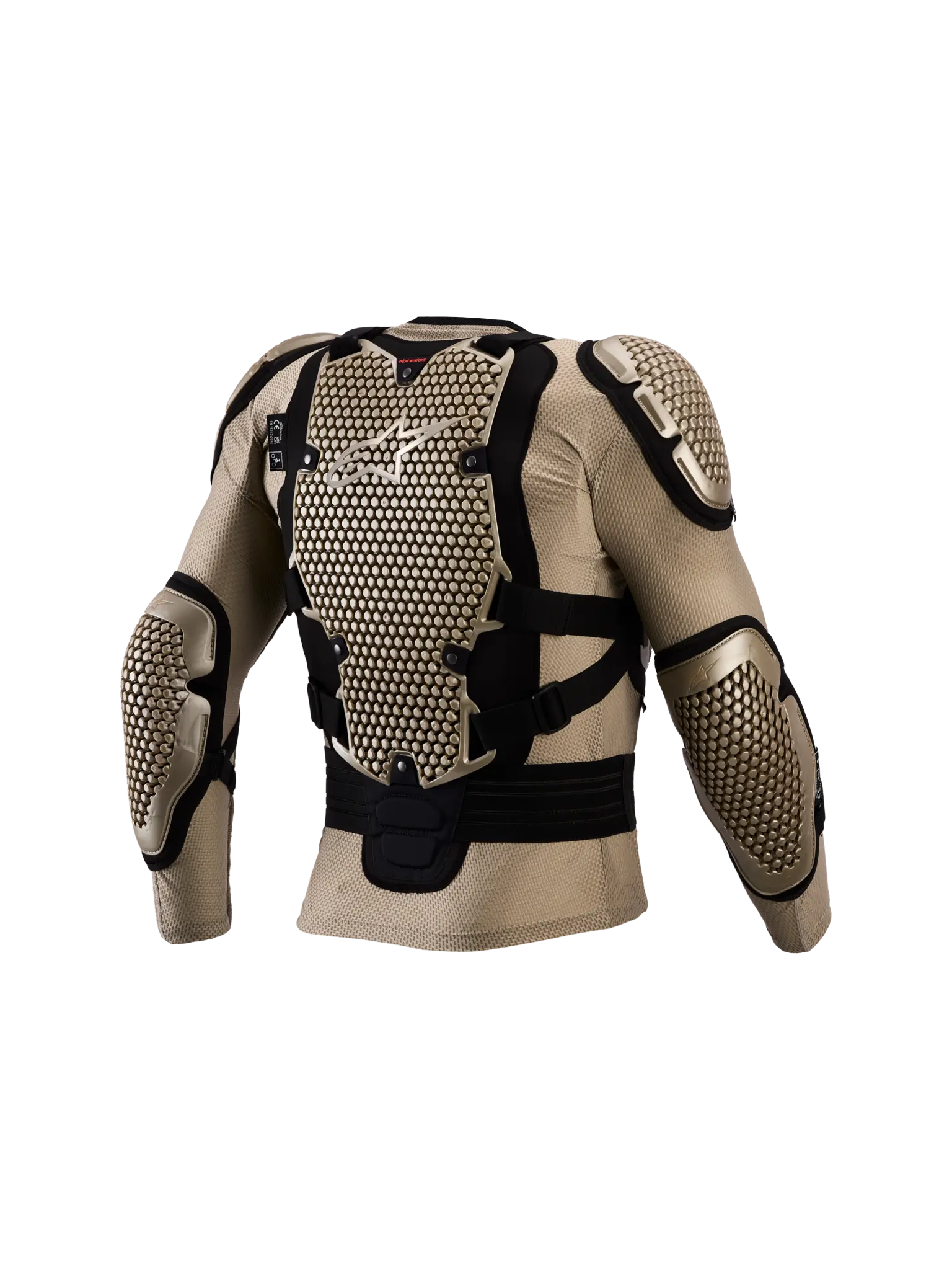 Alpinestars Bionic Action V3 MC / MX Beskyttelsesjakke Sand