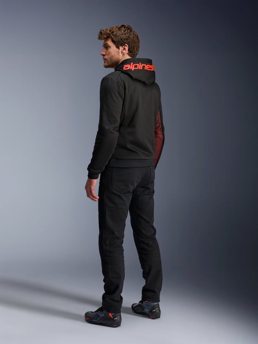 Alpinestars Chrome Air hættetrøje Sort/Rød