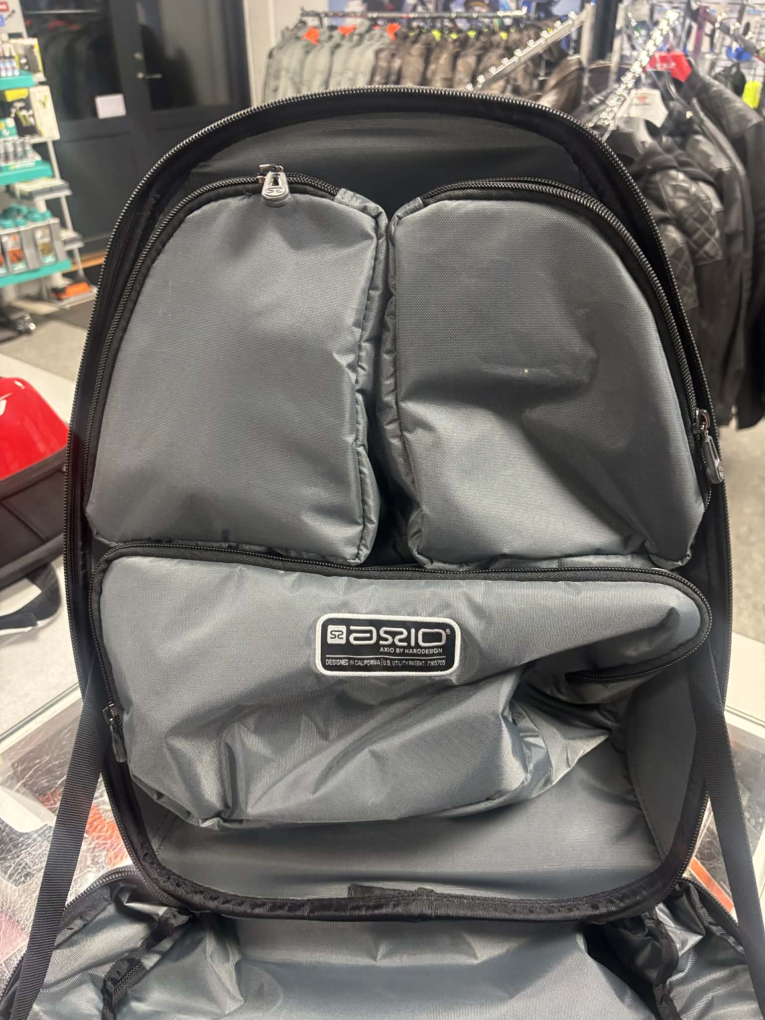 Axio Magnet Tanktaske matt carbon Magnet