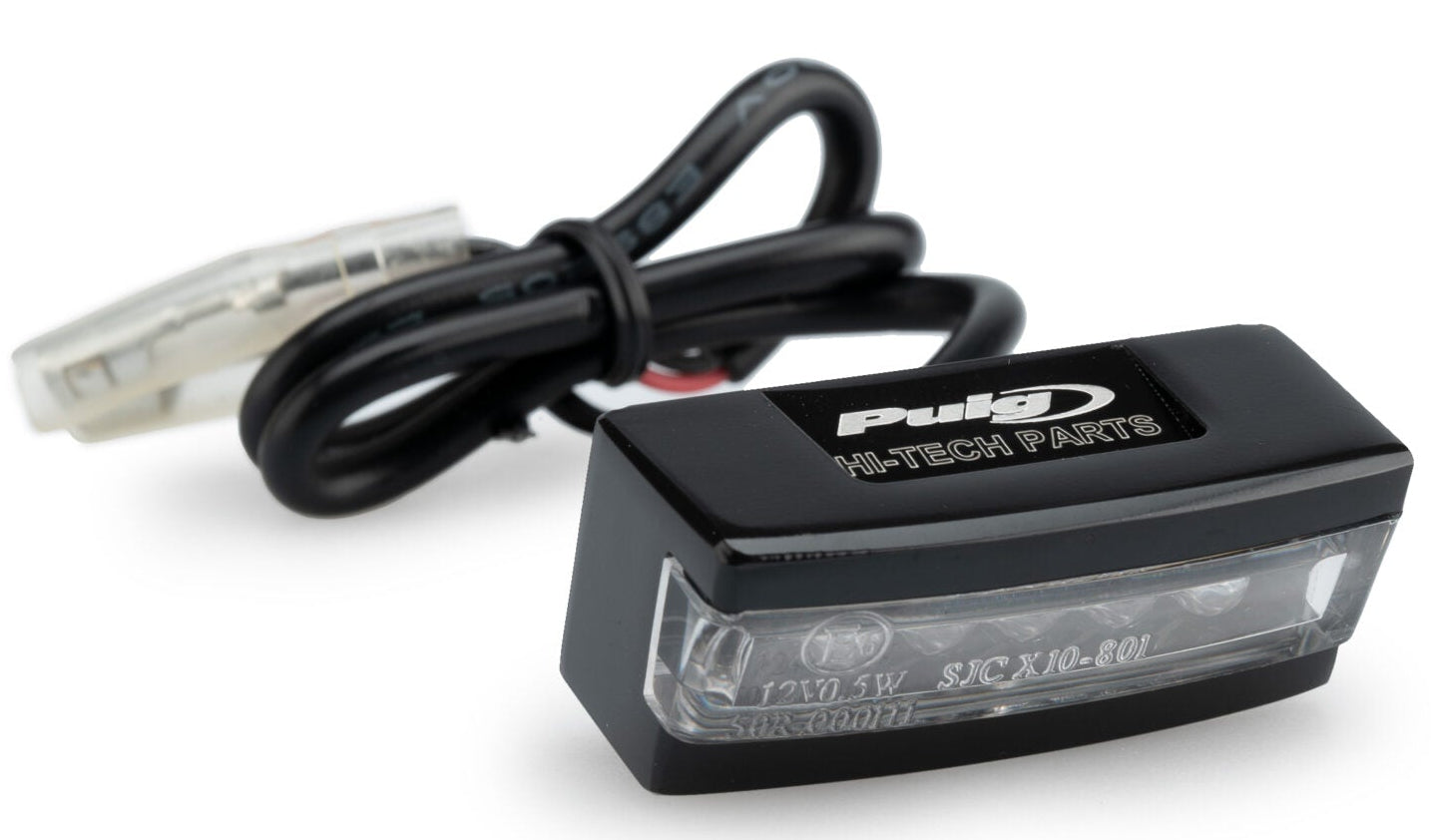 Puig LED MC Nummerpladerlys Alu