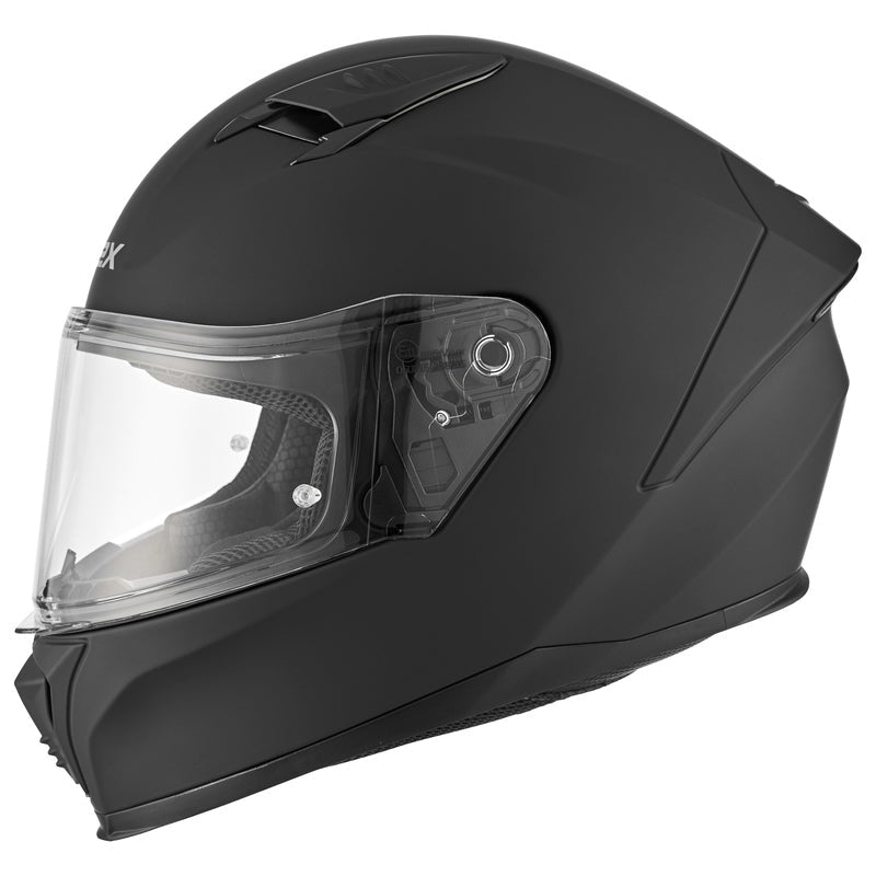 APEX FI100 Børnehjelm Solid mat sort APEX