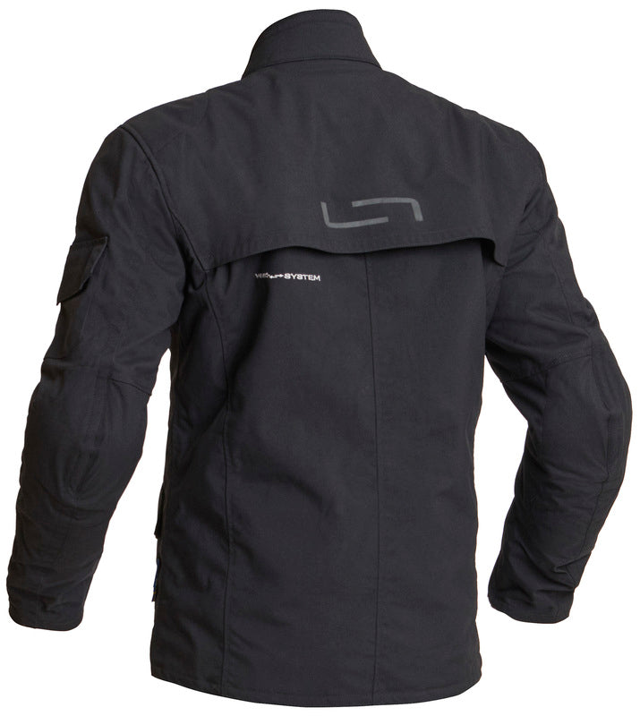 Lindstrands Tyfors Tekstil Jakke Herre Sort Lindstrands