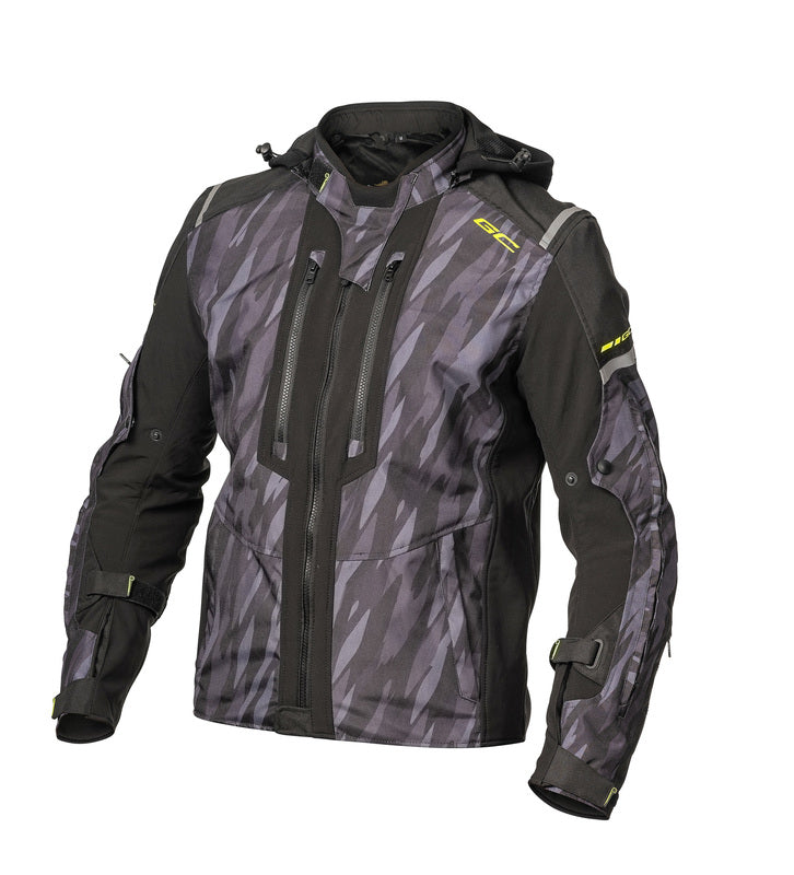 Grand Canyon Bikewear Norwalk Tekstiljakke – Sort/Camo Grand Canyon
