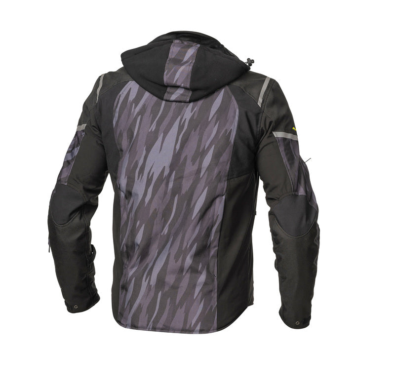 Grand Canyon Bikewear Norwalk Tekstiljakke – Sort/Camo Grand Canyon