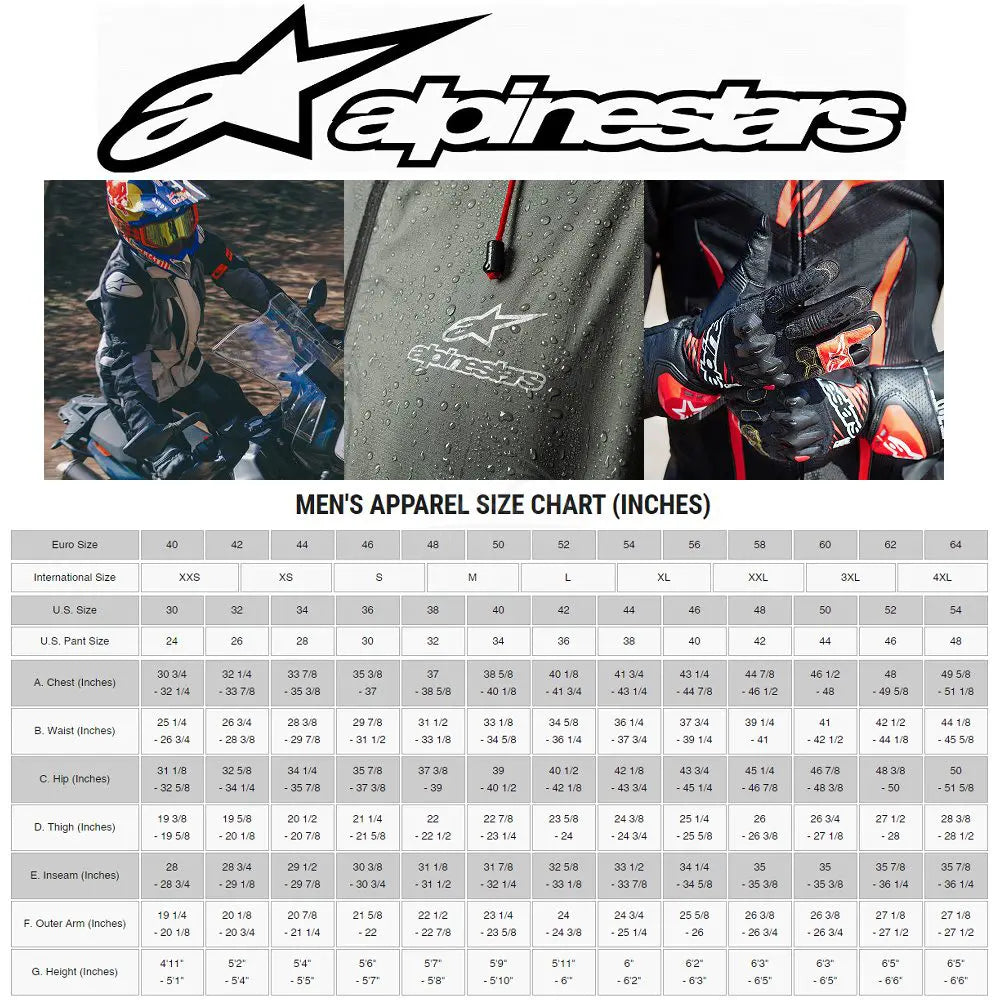 Alpinestars AMT-8 Stretch Drystar XF MC Jakke Brun