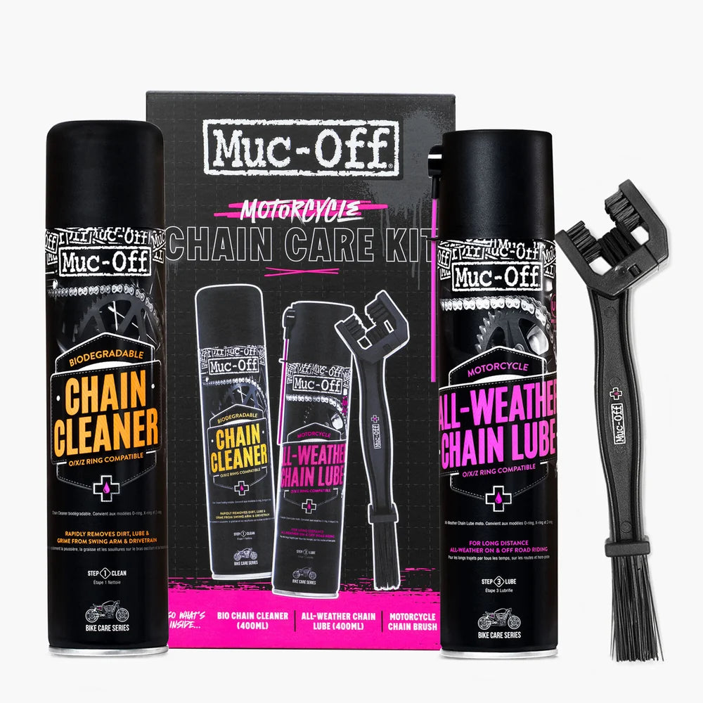Muc-Off Kædepleje Kit 3 dele til MC