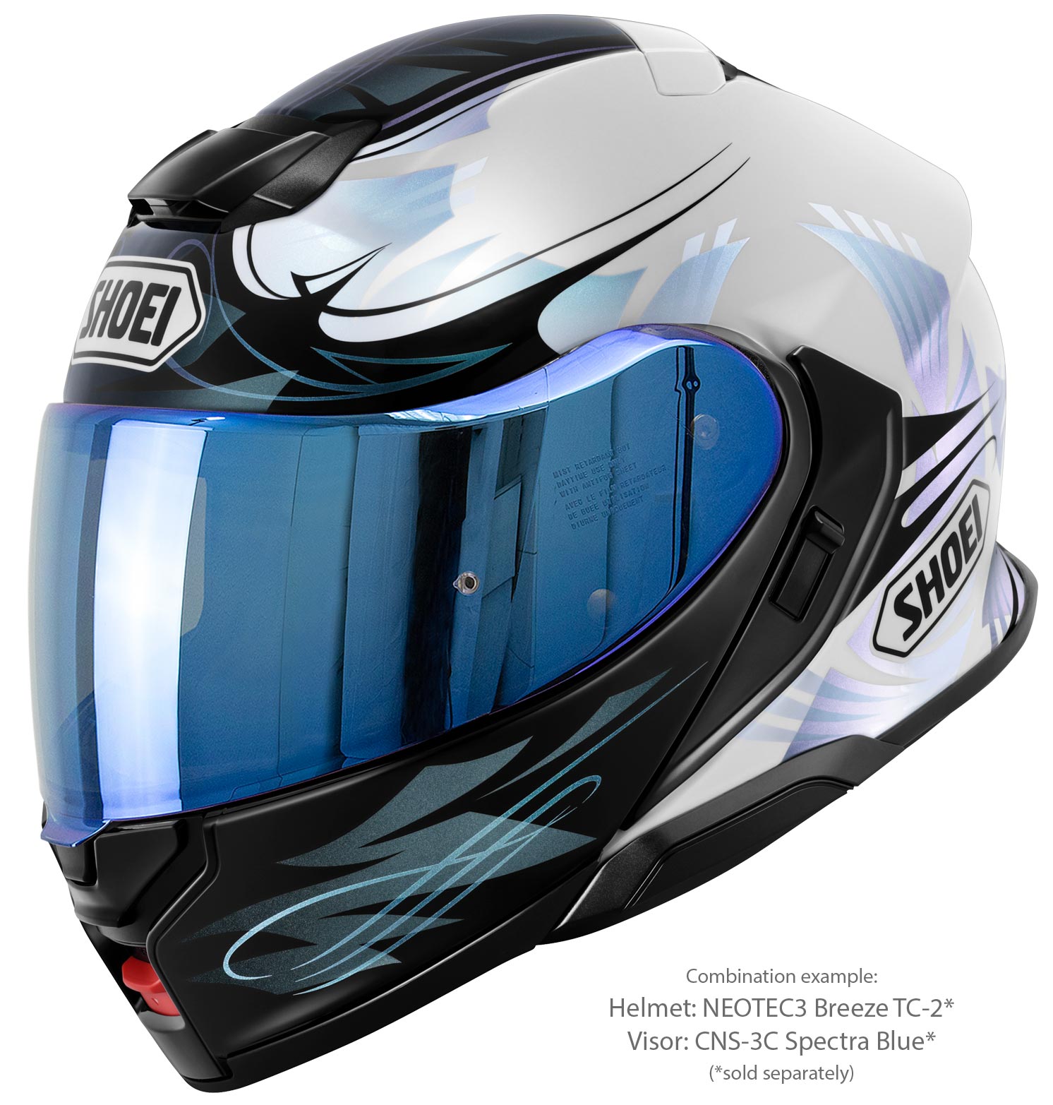 Shoei Neotec 3 Breeze TC-2 Flip Up MC Hjelme