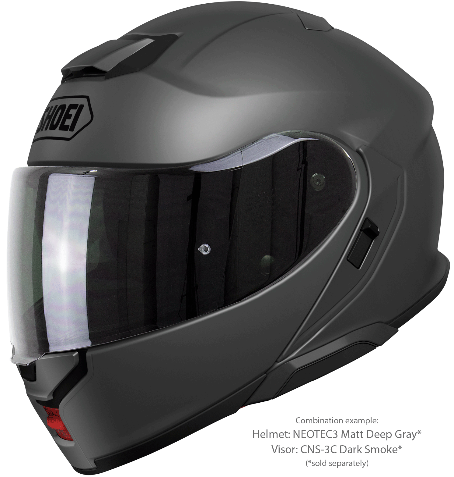 Shoei NEOTEC 3 Matt Deep Grå