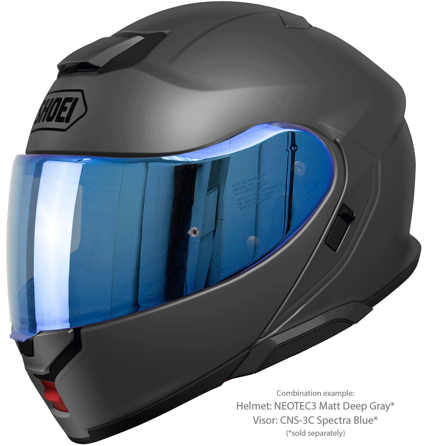 Shoei NEOTEC 3 Matt Deep Grå