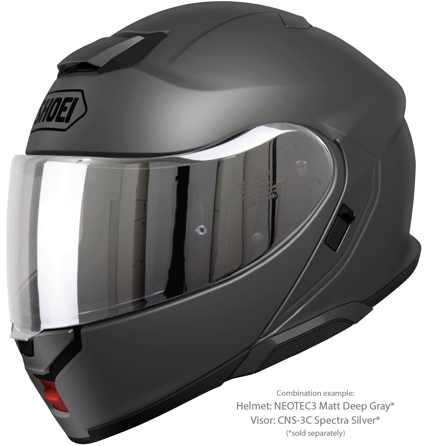 Shoei NEOTEC 3 Matt Deep Grå