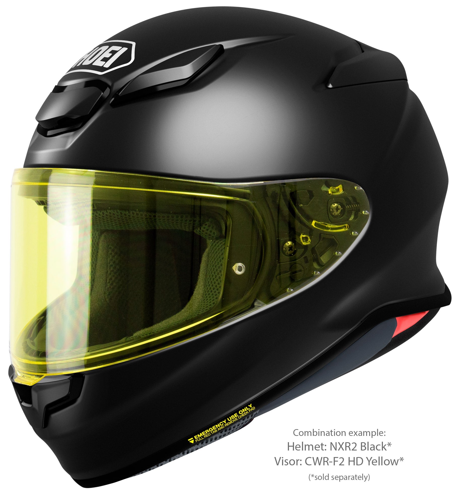 NXR2 Black Shoei