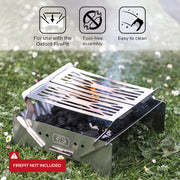 Oxford Grill (to add on firepit OX876)10008557