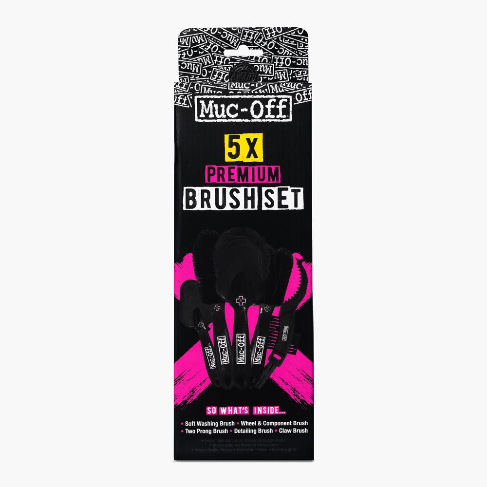 MUC-OFF 5 X BØRSTE KIT Ejlskovs