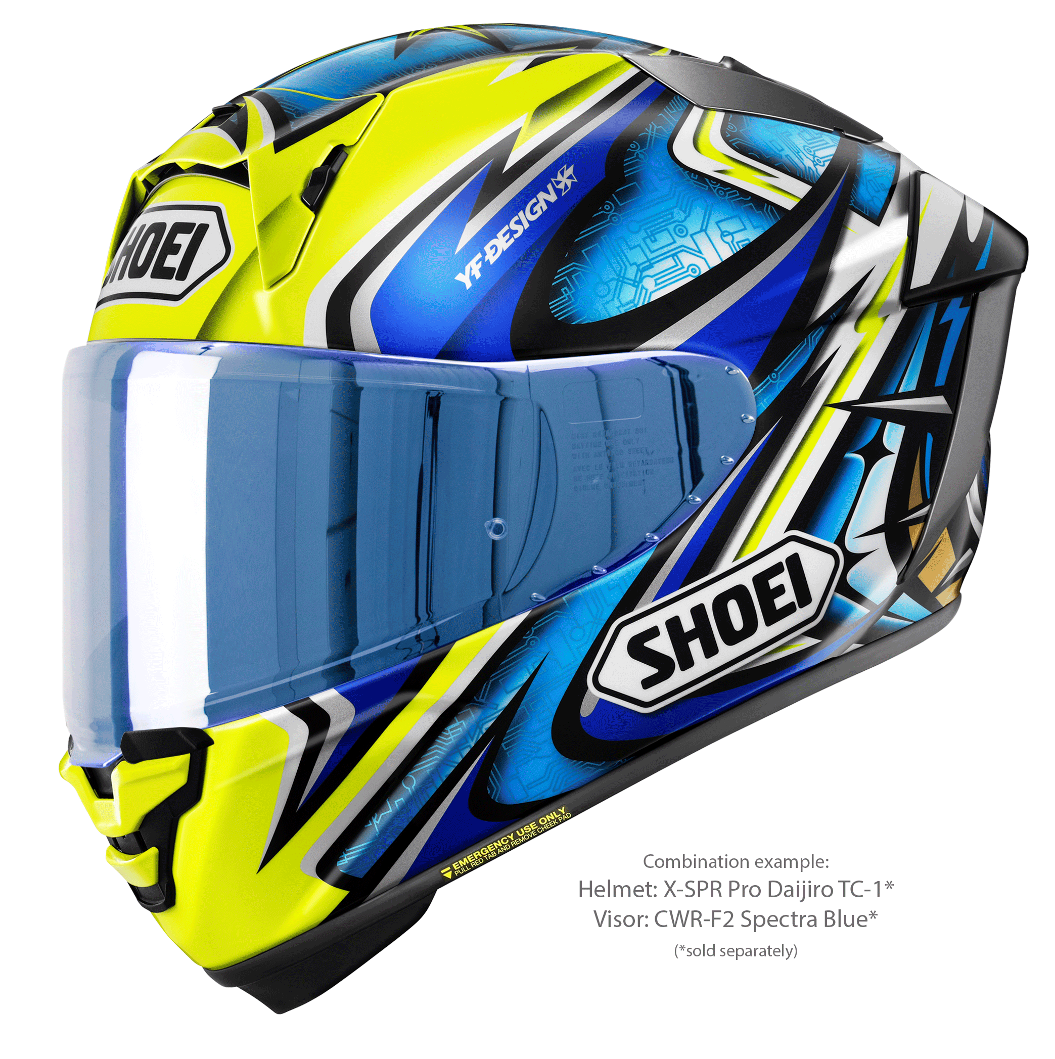 CWR-F2 WITH PIN SPECTRA BLUE