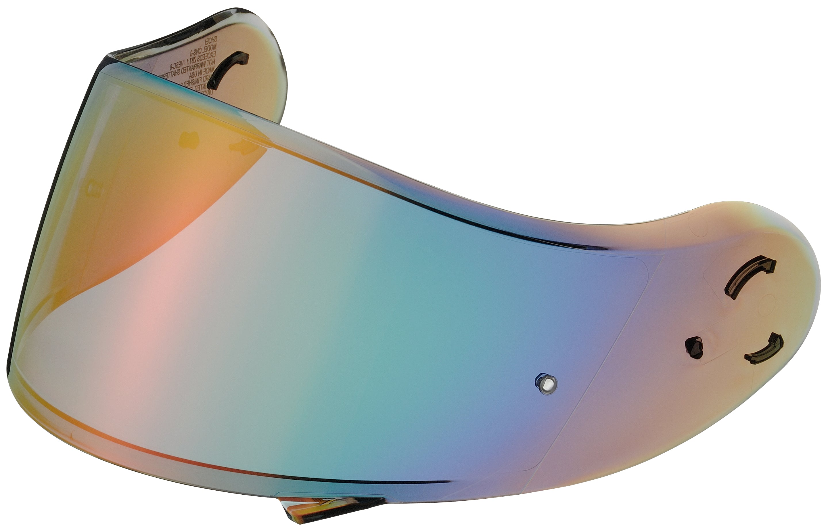 Shoei CNS-3 Visir Spejlorange