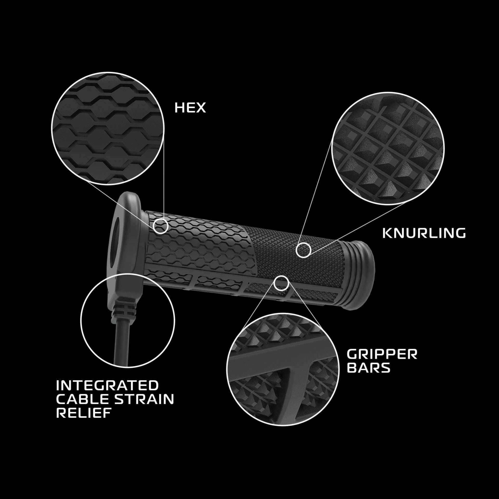 Hotgrips PRO Adventure Integrated Oxford