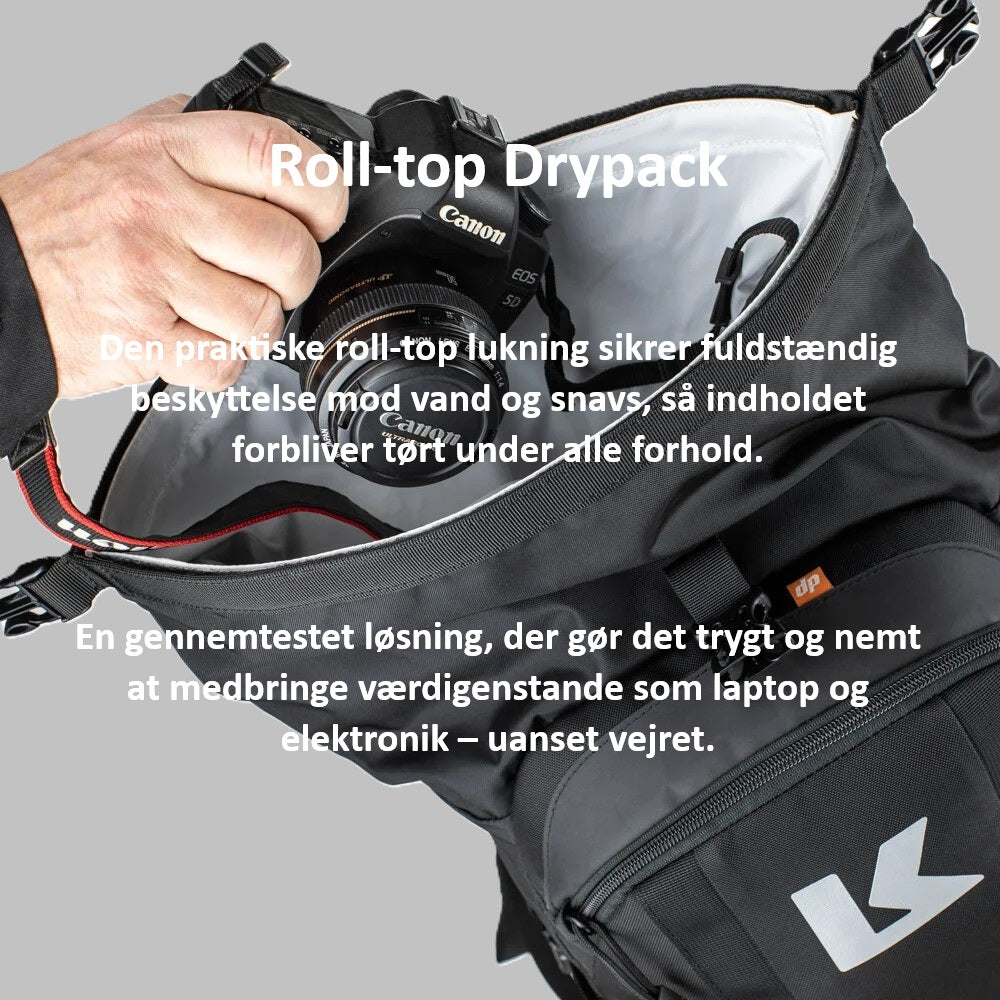 Kriega Trial 9 Adventure Rygsæk Sort