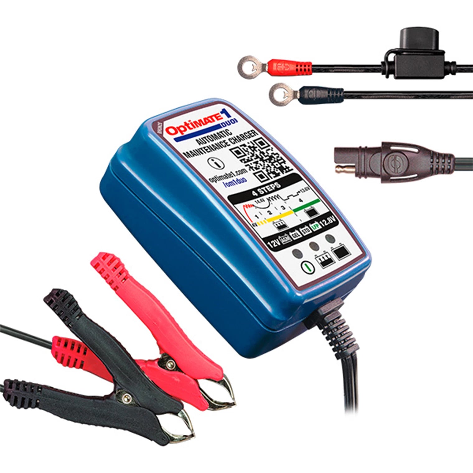 Optimate 1 Duo Lader (Også Lithium) TM402-D