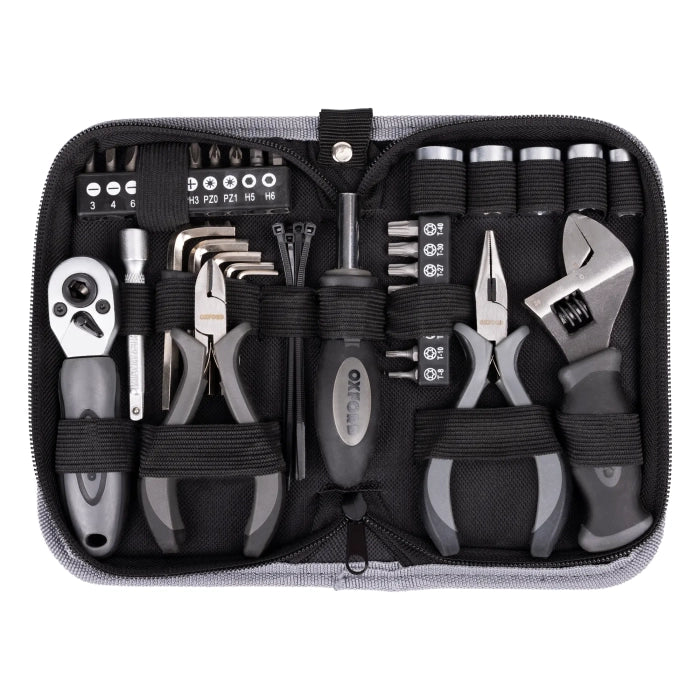 Oxford Tool Kit Pro V2 – 35 dele Værktøjssæt til MC