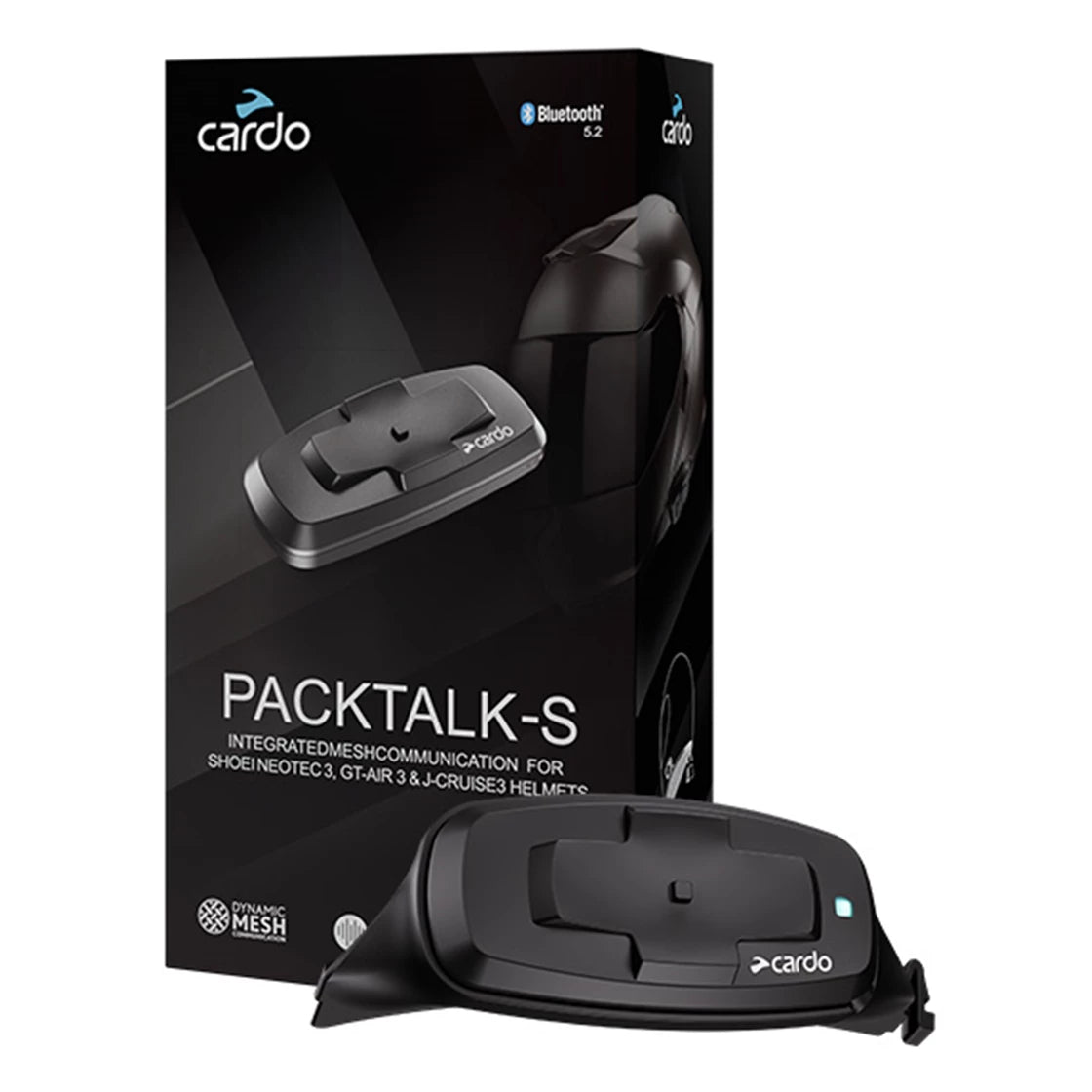 Cardo Packtalk-S til Shoei MC Hjelm