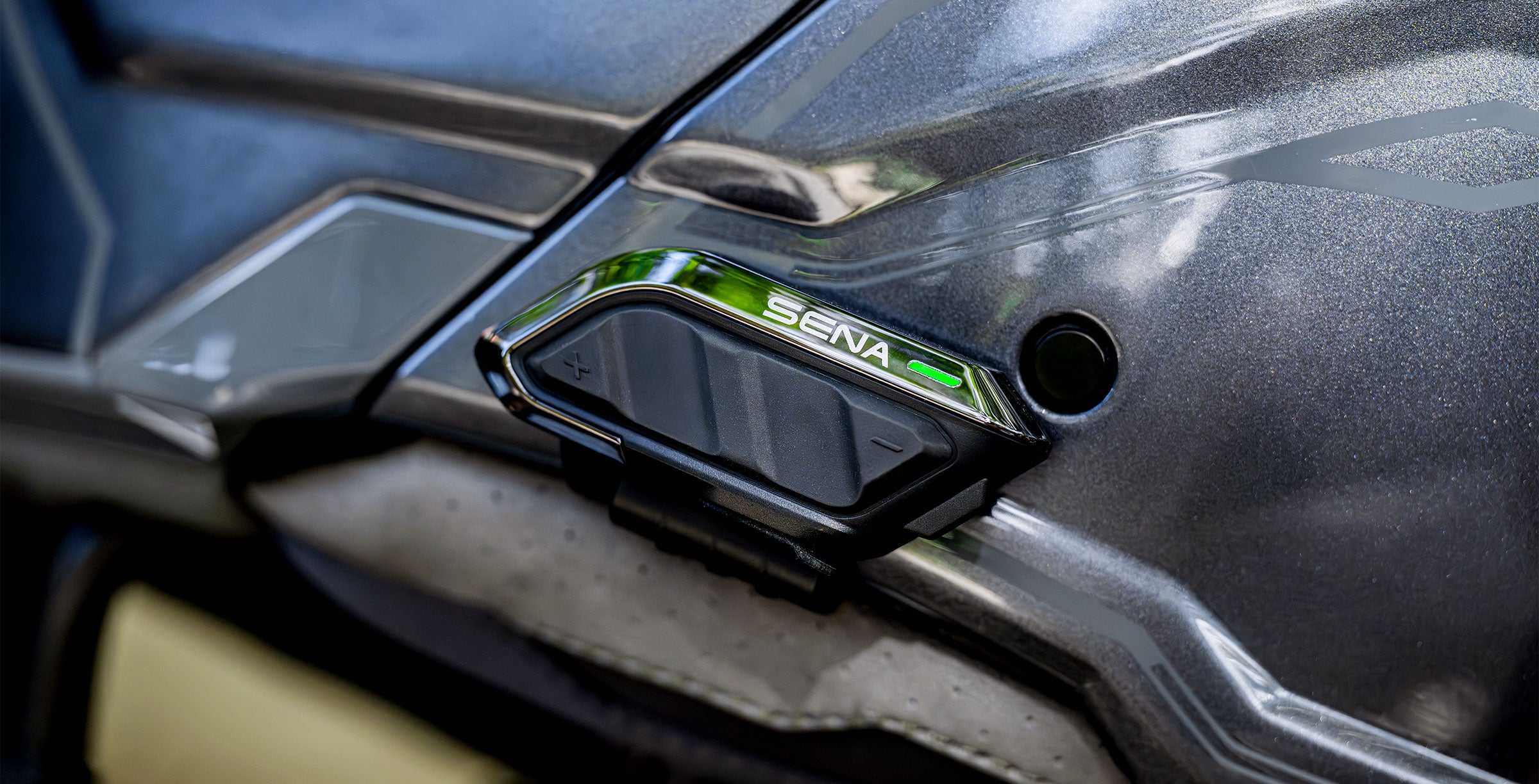 Sena Spider X Slim Mesh 3.0 Intercom Samtaleanlæg til MC Single Pakke