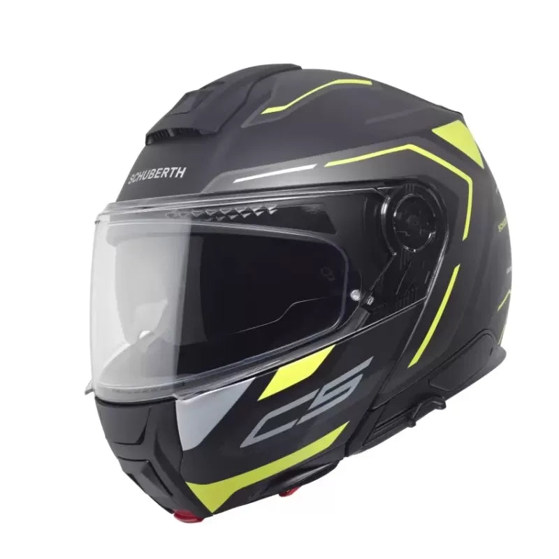 Schuberth C5 Omega Gul Hjelm