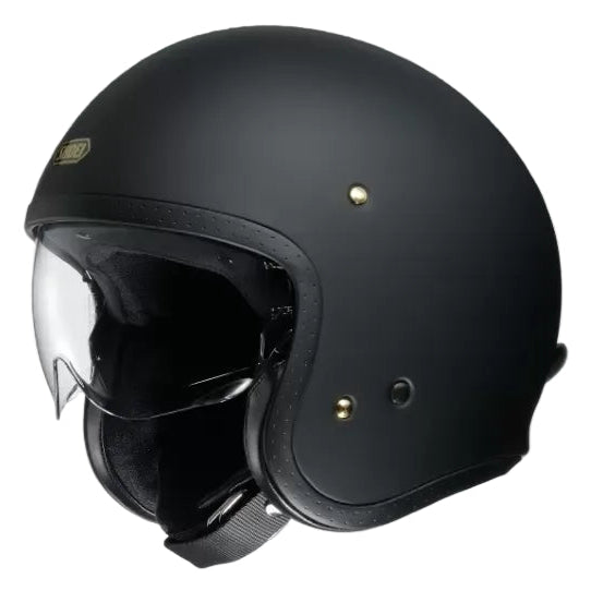 Shoei J.O Pilot Hjelm Matt Sort Shoei