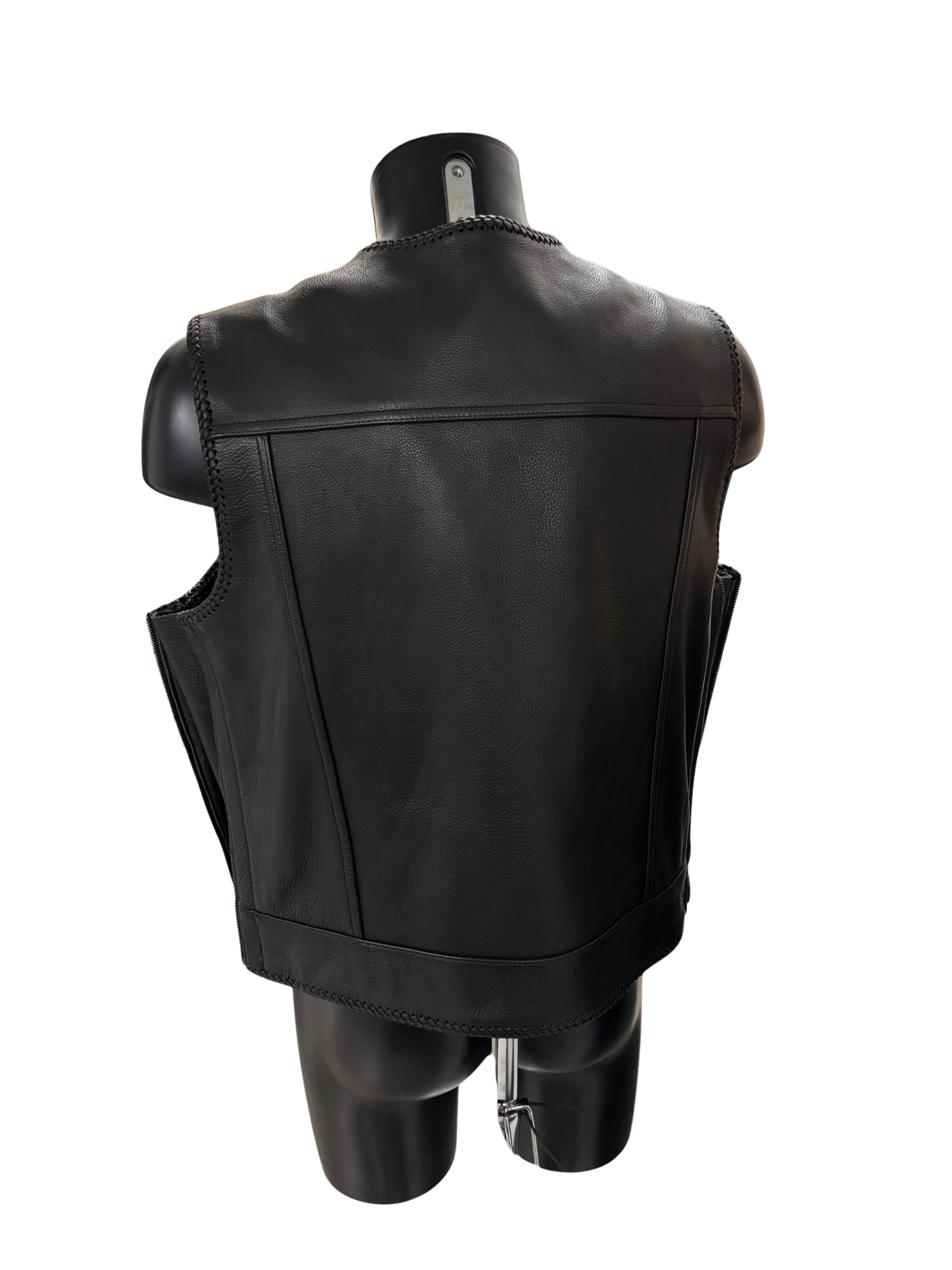 RM Roxton Lædervest Zipper RM Roxton