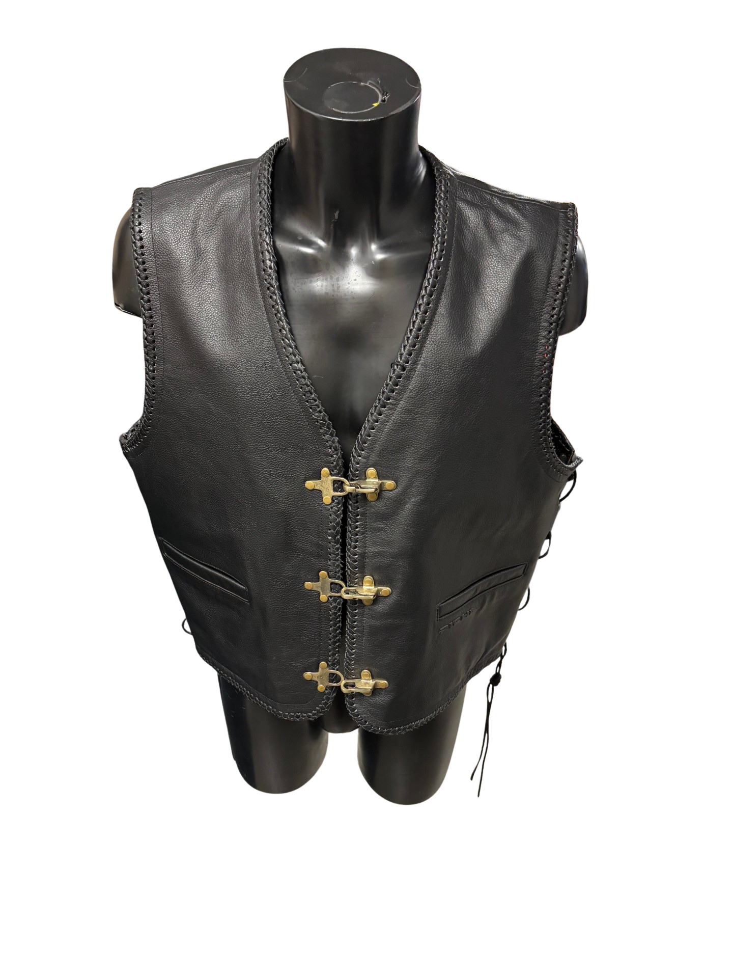 RM Roxton Lædervest Snører Cowboy RM Roxton